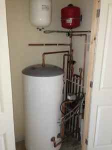 Pressurised hot water system install